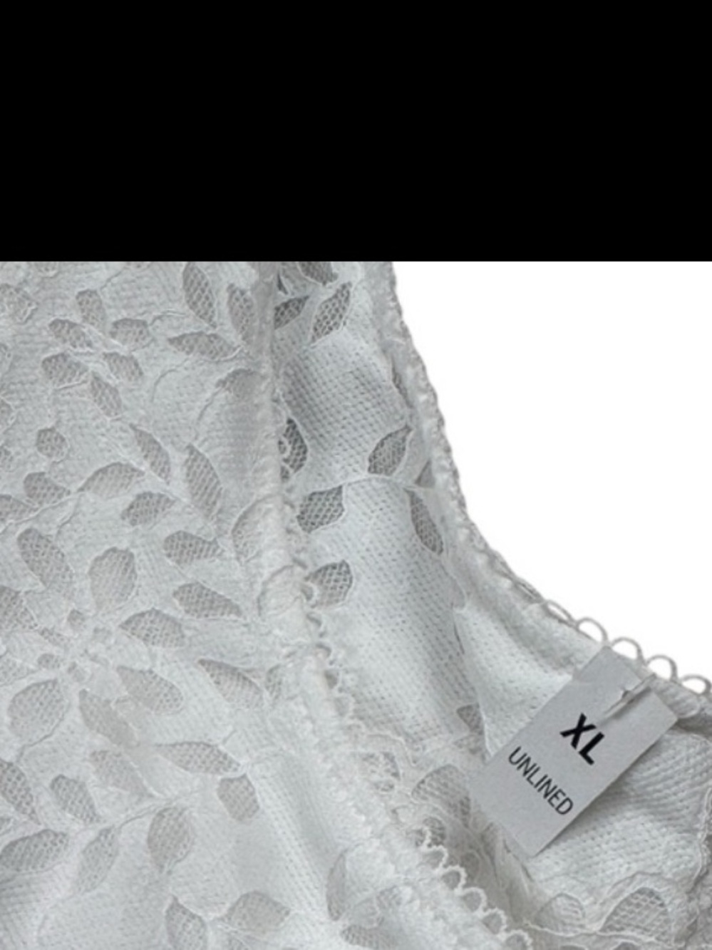 NWT PiNK Victoria’s Secret The Cinched Corset White Lace Bralette Tank Top Cami - Picture 11 of 11